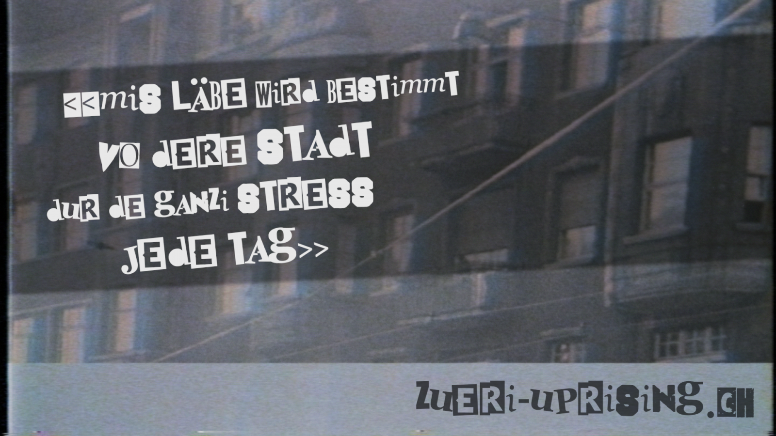 Züri Uprising - Mit dem Smartphone die Jugendbewegung der 1980er erfahren