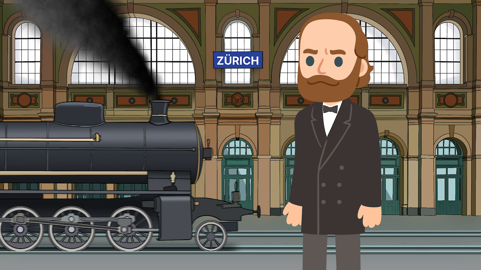 ZeitZug – Schweizer Eisenbahngeschichte als Web-App erleben