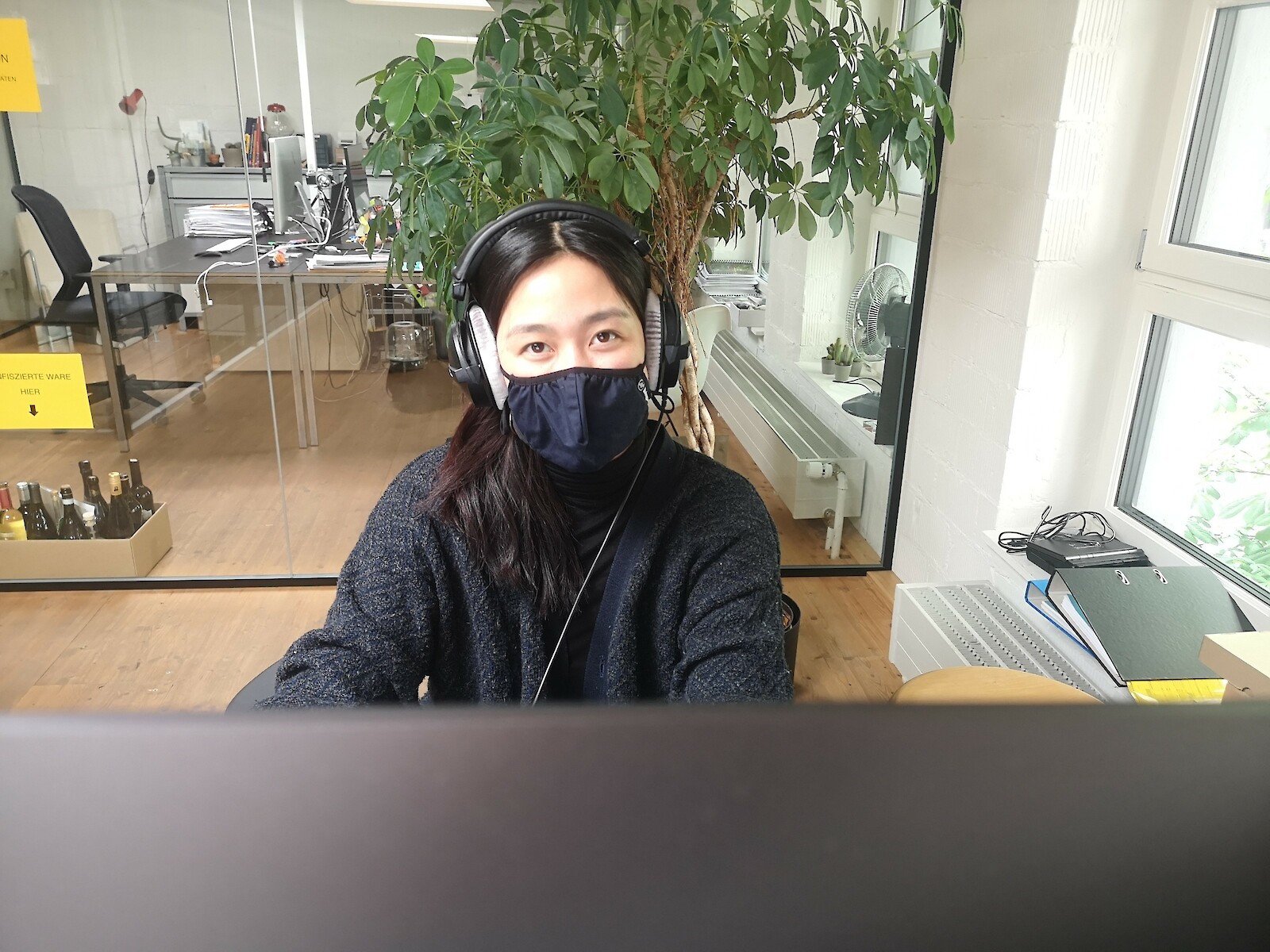 Sarah Luo freute sich über die vielseitigen Aufgaben bei der Filmgerberei.