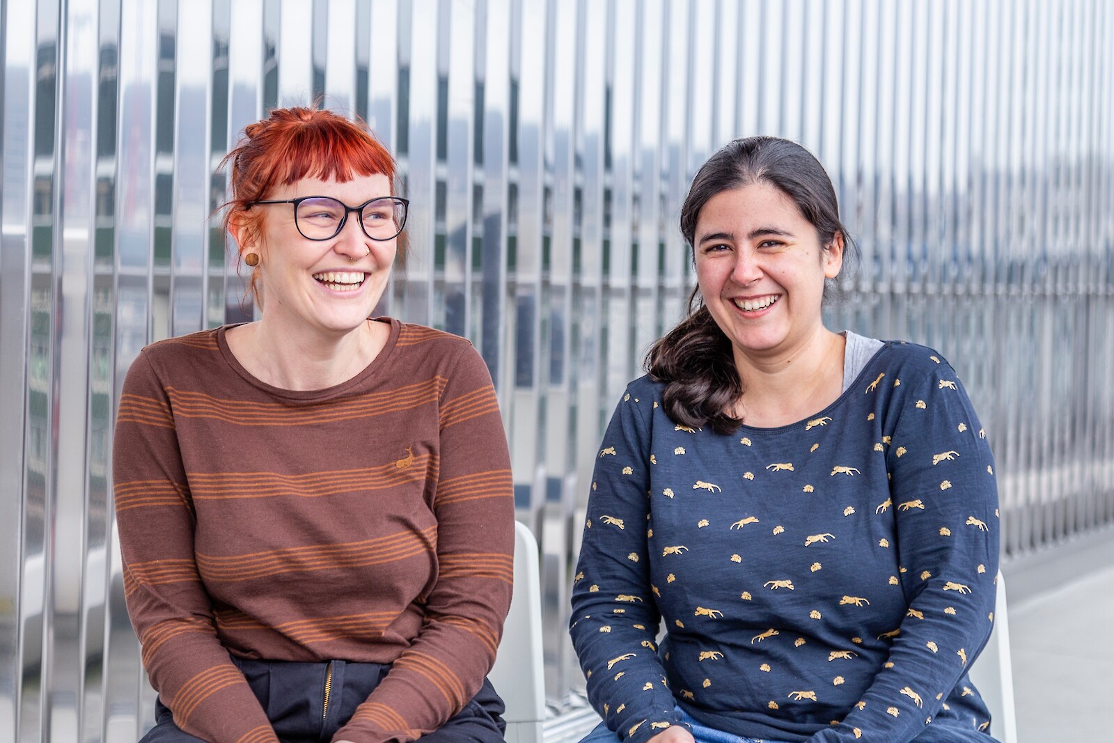 Charlotte Linsener (links) und Erika Jorquera Dietl (rechts)