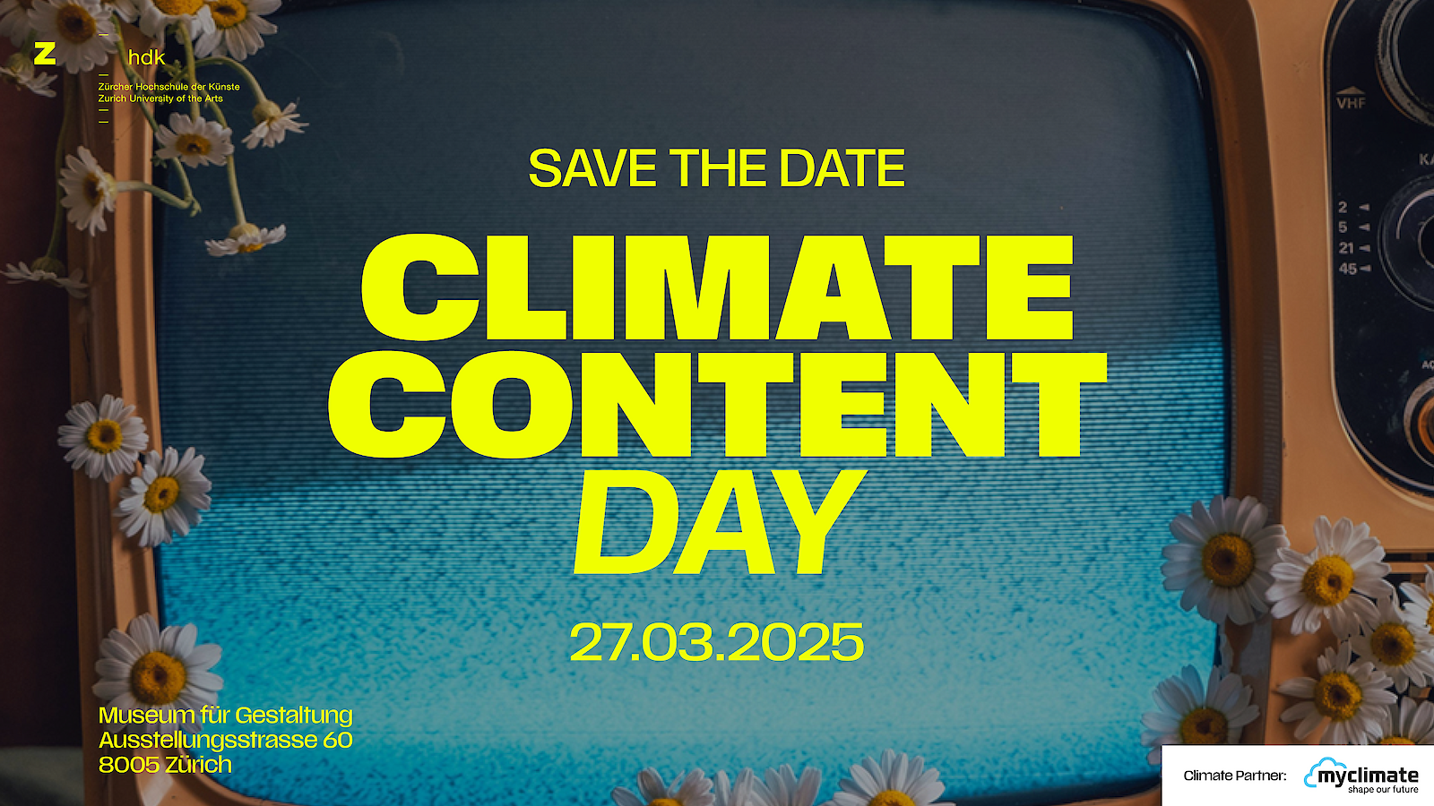Climate Content Day: Symposium am 27. März 2025